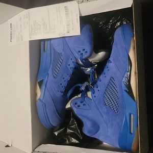 Royal blue Jordan 5